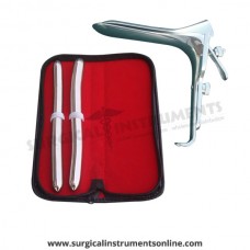Hegar uterine dilator set,15-16,17-18, grave large